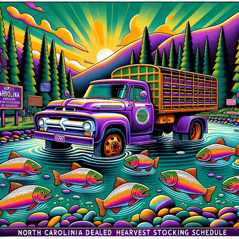 North Carolina 2026 Delayed Harvest Stocking Schedule featured image