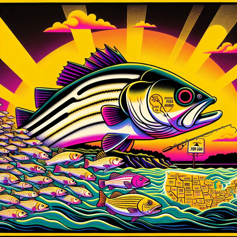 Striper Migration Map for March 2026 featured image