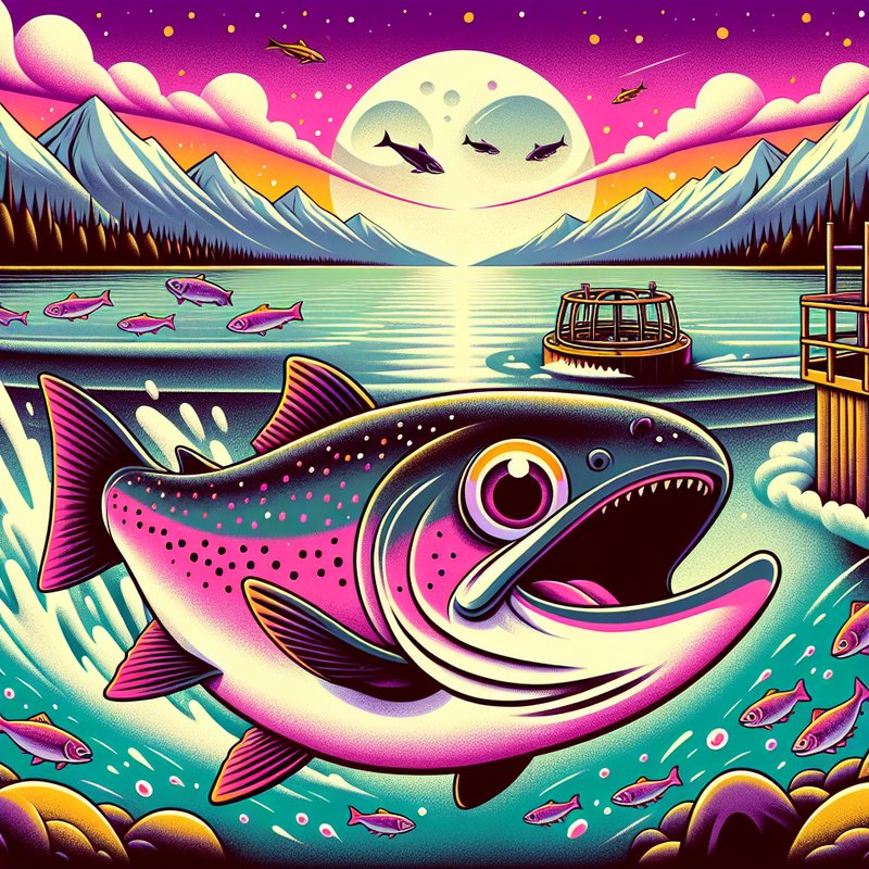 Chinook Salmon Return to Upper Klamath Lake Tributary