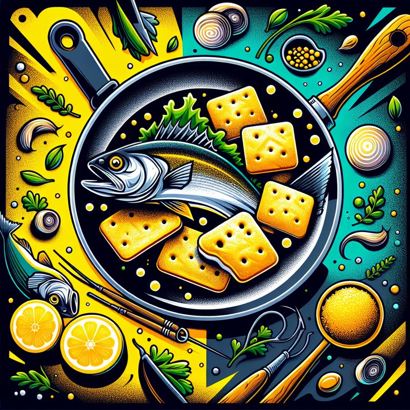 Saltine Breaded Walleye Recipe featured image