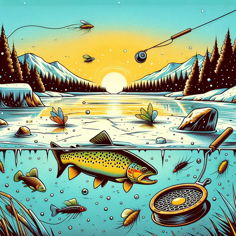 Catching Trout with Dry Flies in Winter featured image