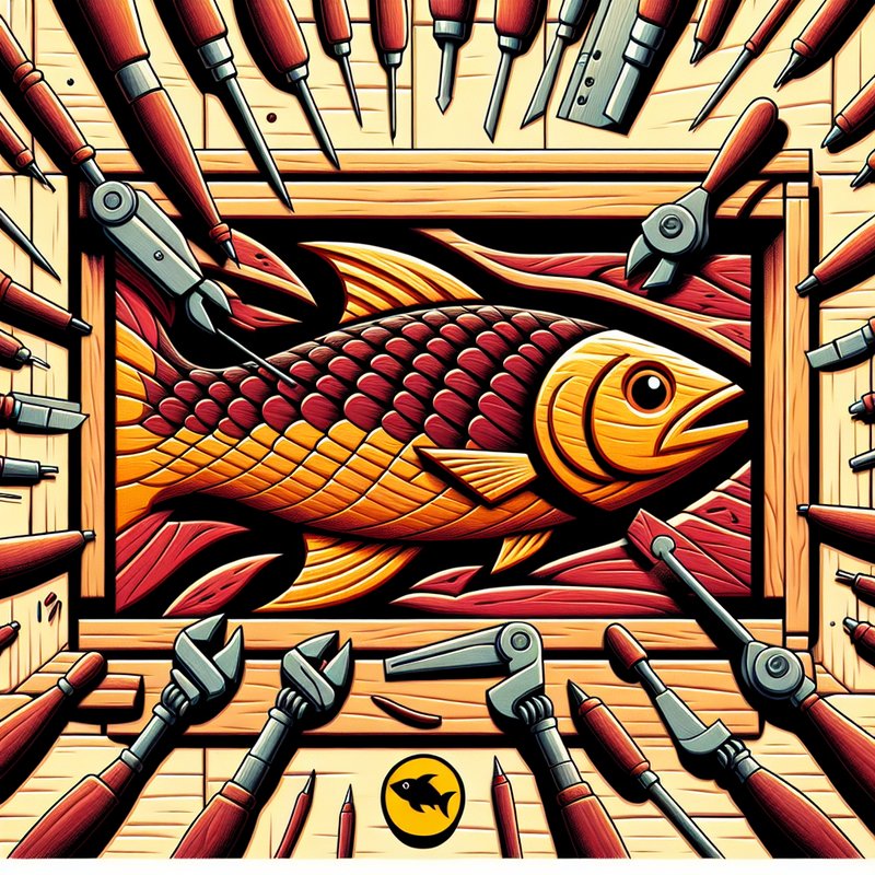 Wood Carving a Life Size Tarpon featured image