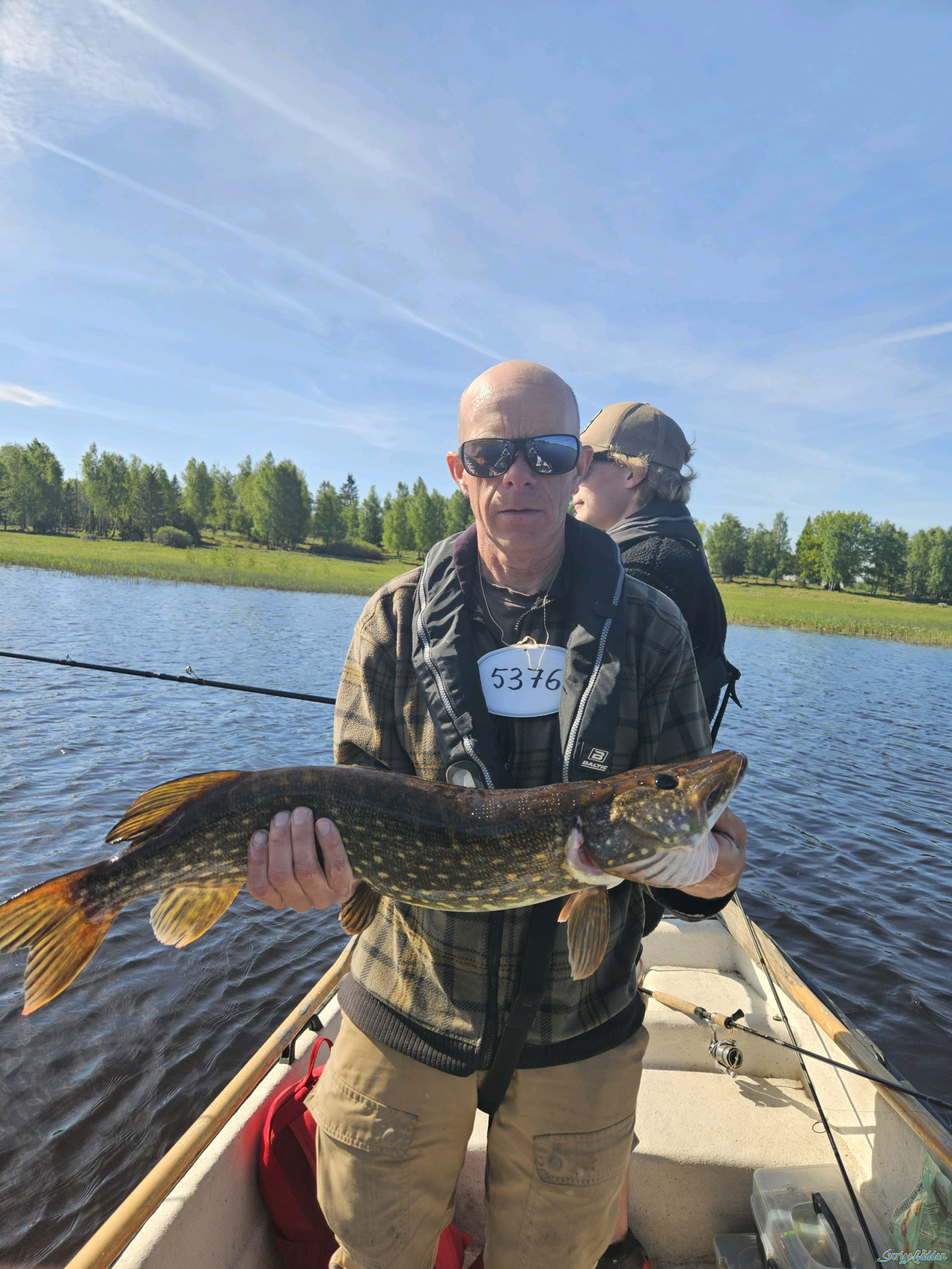 75 cm fångad av Victor Wallin,Alrik Olsson,Patrik Olsson (Hultiganernafishing) i SverigeGäddan 2026 Vår