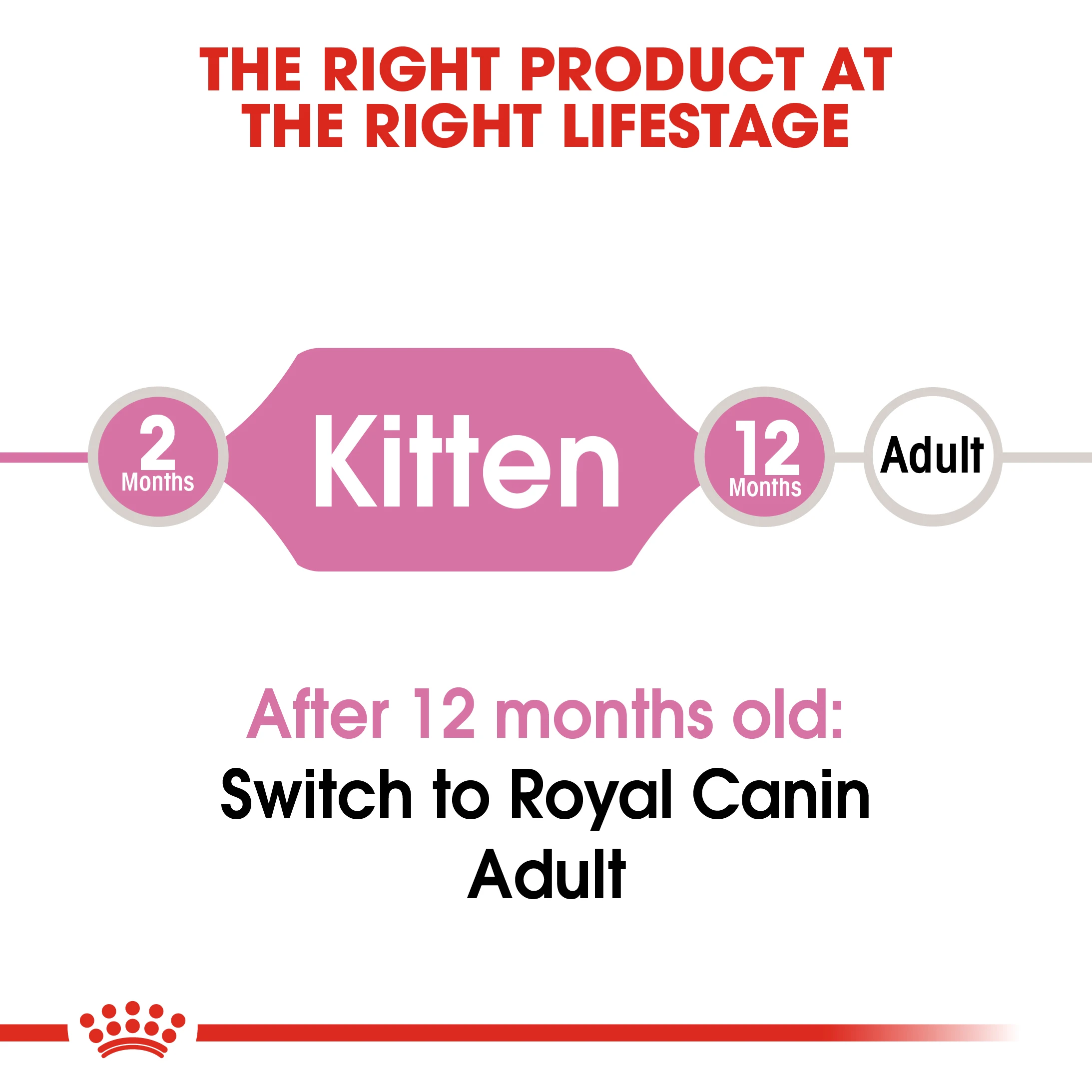 ROYAL CANIN KITTEN อาหารเม็ดสำหรับลูกแมว4-12เดือนทุกสายพันธุ์