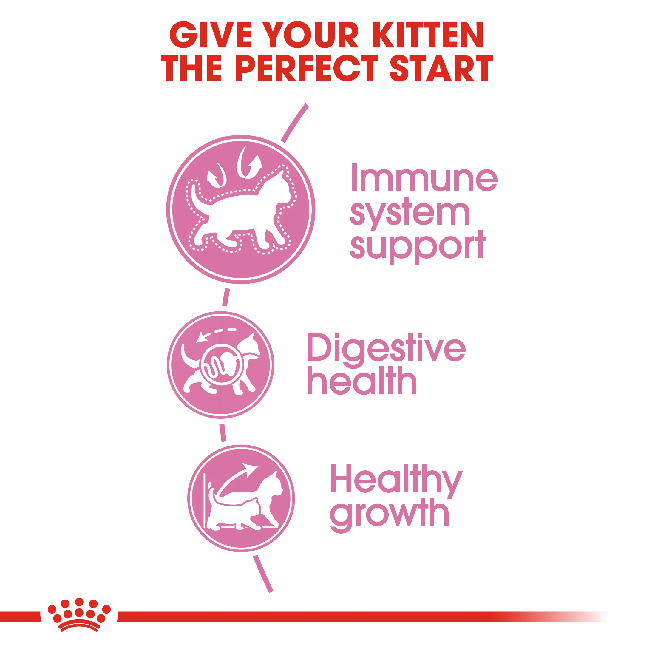 ROYAL CANIN KITTEN อาหารเม็ดสำหรับลูกแมว4-12เดือนทุกสายพันธุ์