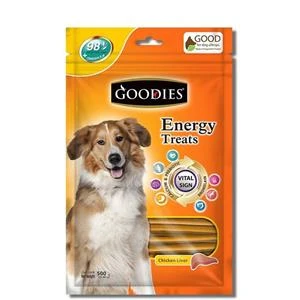 Goodie Energy Treats ขนมขัดฟันสุนัข คละแบบ 500 กรัม