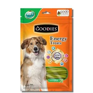 Goodie Energy Treats ขนมขัดฟันสุนัข คละแบบ 500 กรัม