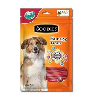 Goodie Energy Treats ขนมขัดฟันสุนัข คละแบบ 500 กรัม