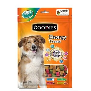 Goodie Energy Treats ขนมขัดฟันสุนัข คละแบบ 500 กรัม