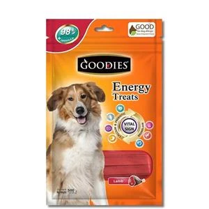 Goodie Energy Treats ขนมขัดฟันสุนัข คละแบบ 500 กรัม