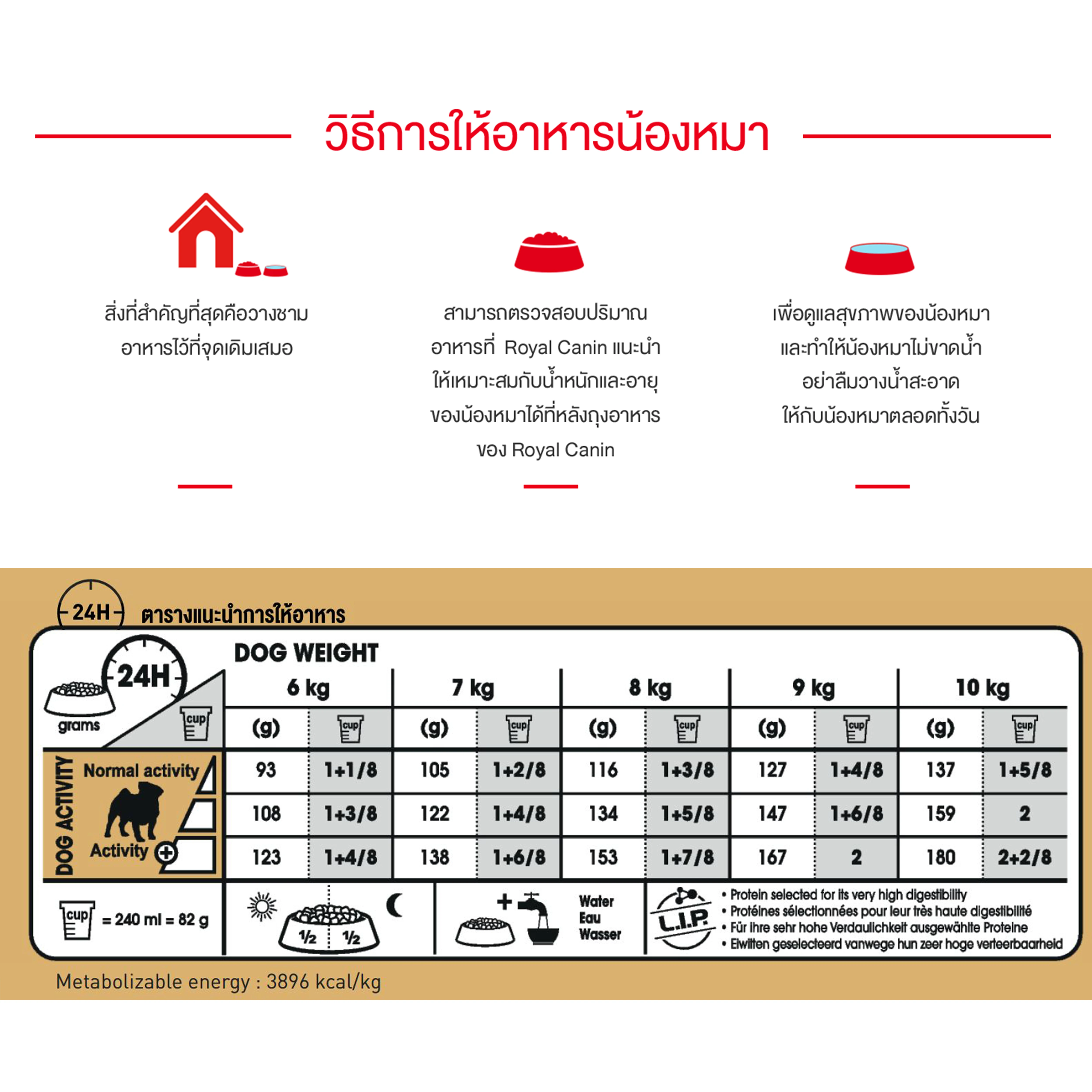 ROYAL CANIN Pug Adult อาหารเม็ดสำหรับสุนัขโตพันธุ์ปั๊ก