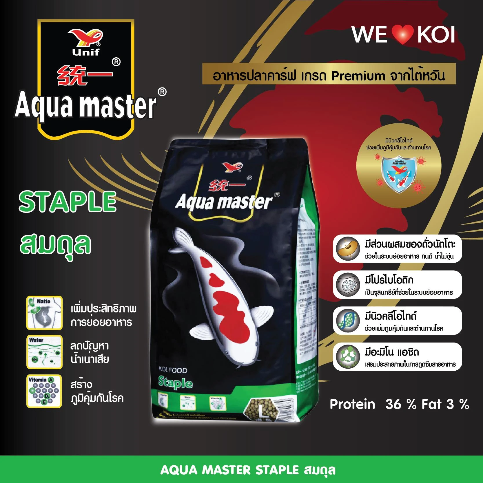 Aqua Master Staple