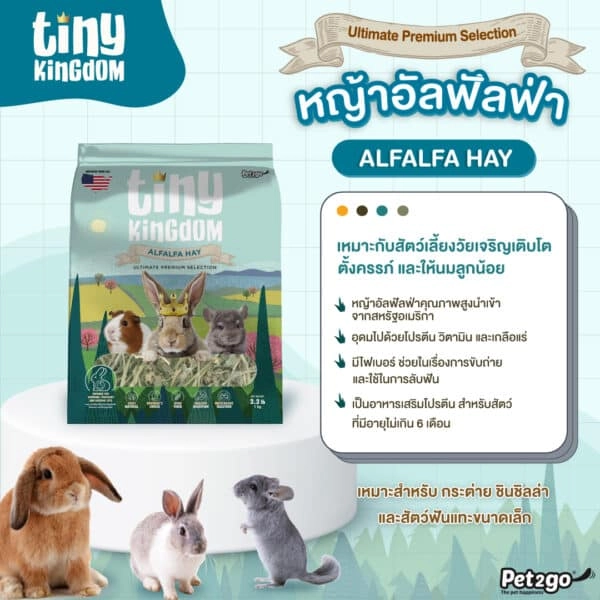 Tiny Kingdom หญ้าอัลฟัลฟ่า อัลติเมทพรีเมียม