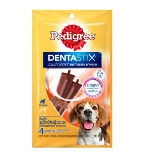 Pedigree DENTA STIX ขนมสุนัขชนิดแท่ง สำหรับสุนัขโตพันธุ์กลาง