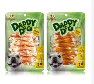 Daddy dog ขนมสุนัข กระดูกผูก 320-500 กรัม