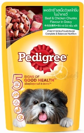 PEDIGREE อาหารเปียกสุนัขแบบซอง