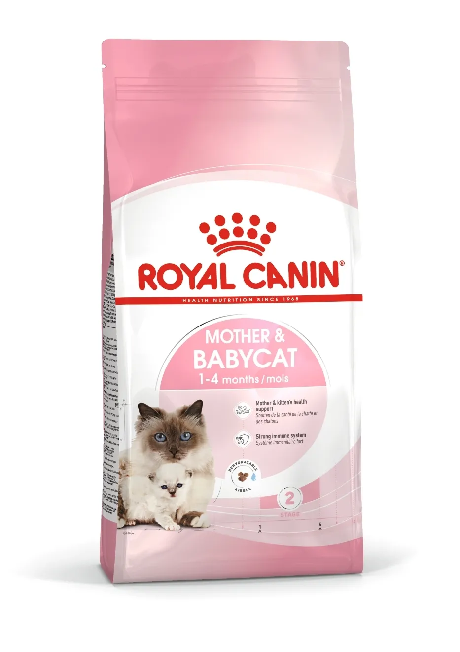 ROYAL CANIN MOTHER & BABYCAT อาหารเม็ดสำหรับ แม่แมวและลูกแมวหย่านม ทุกสายพันธุ์