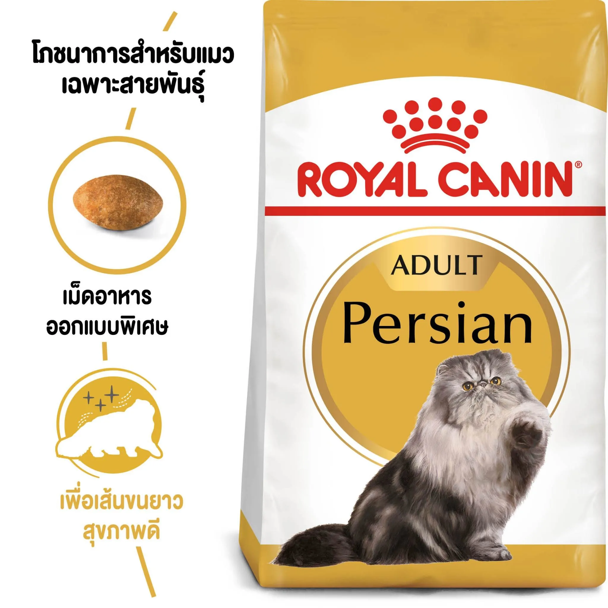 ROYAL CANIN Persian Adult อาหารเม็ดสำหรับแมวโต สายพันธุ์เปอร์เซีย