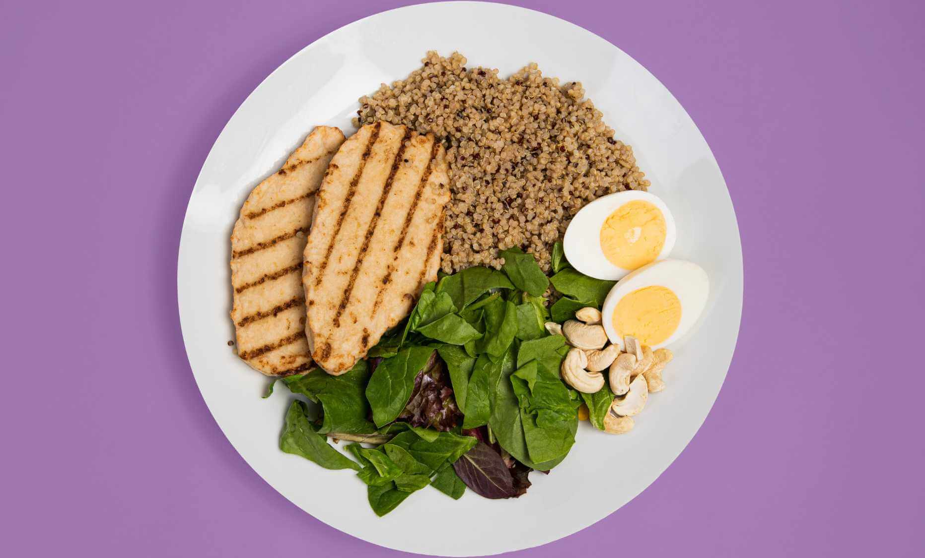 Bowl de Ensalada Verde y Quinua - Recetas