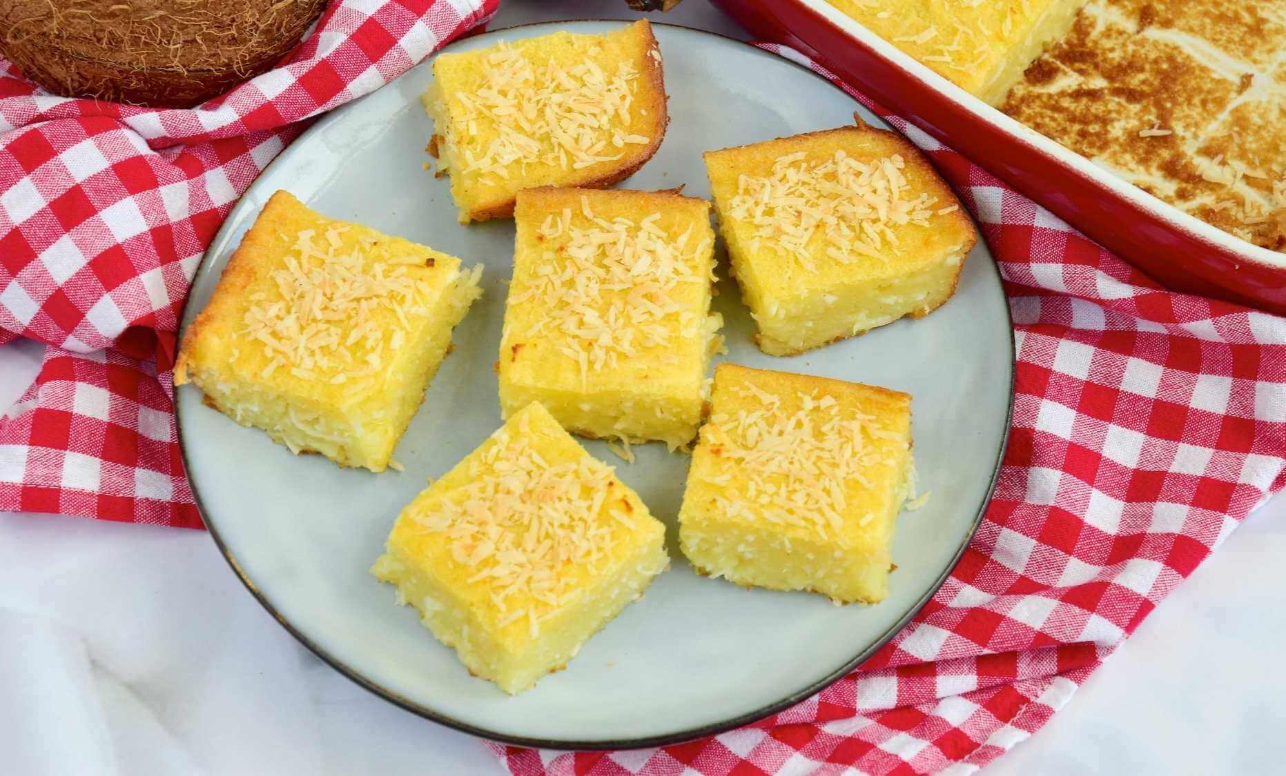 Cassava Cake - Recipes by Nora