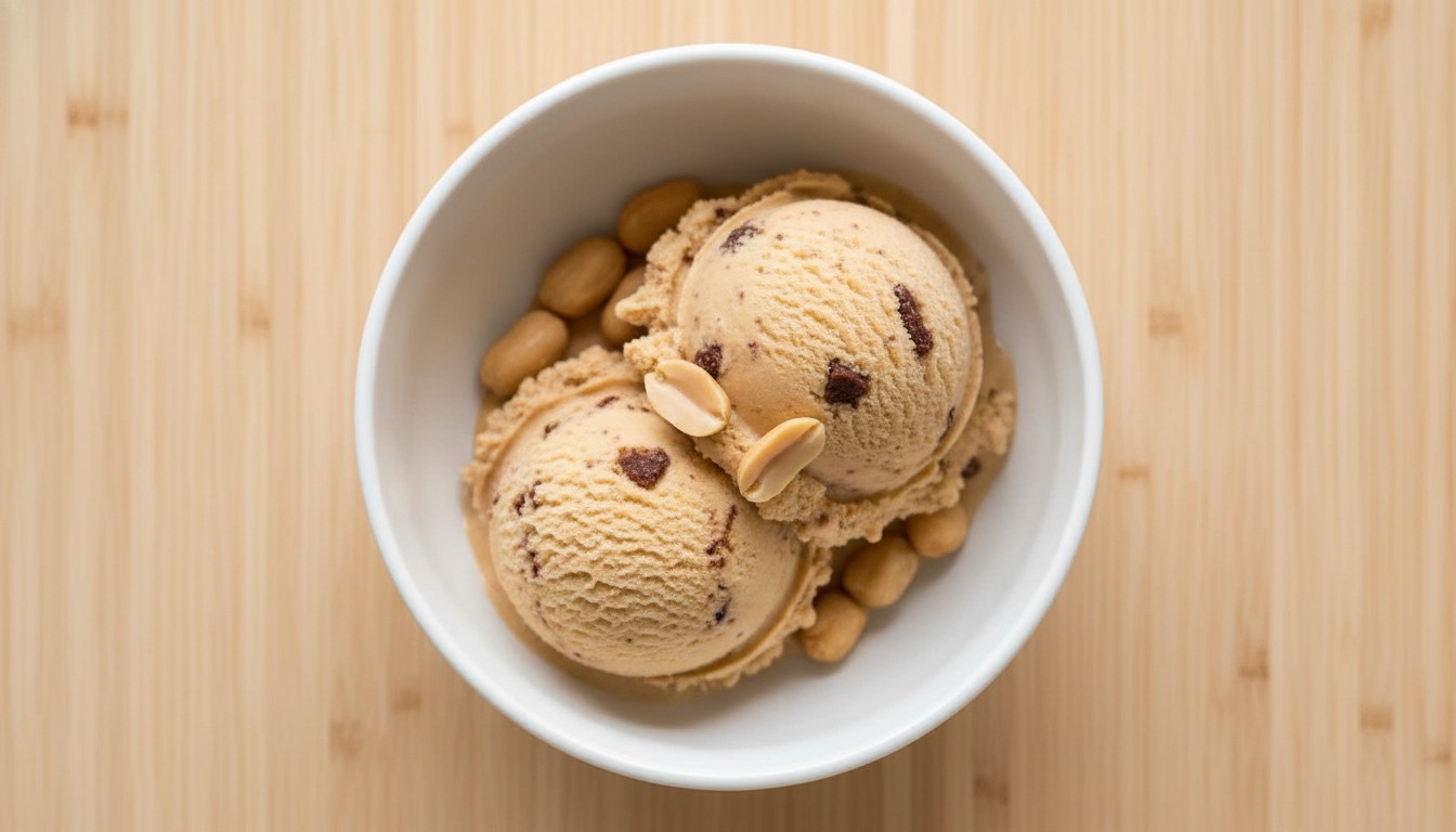 Helado de Turrón de Maní