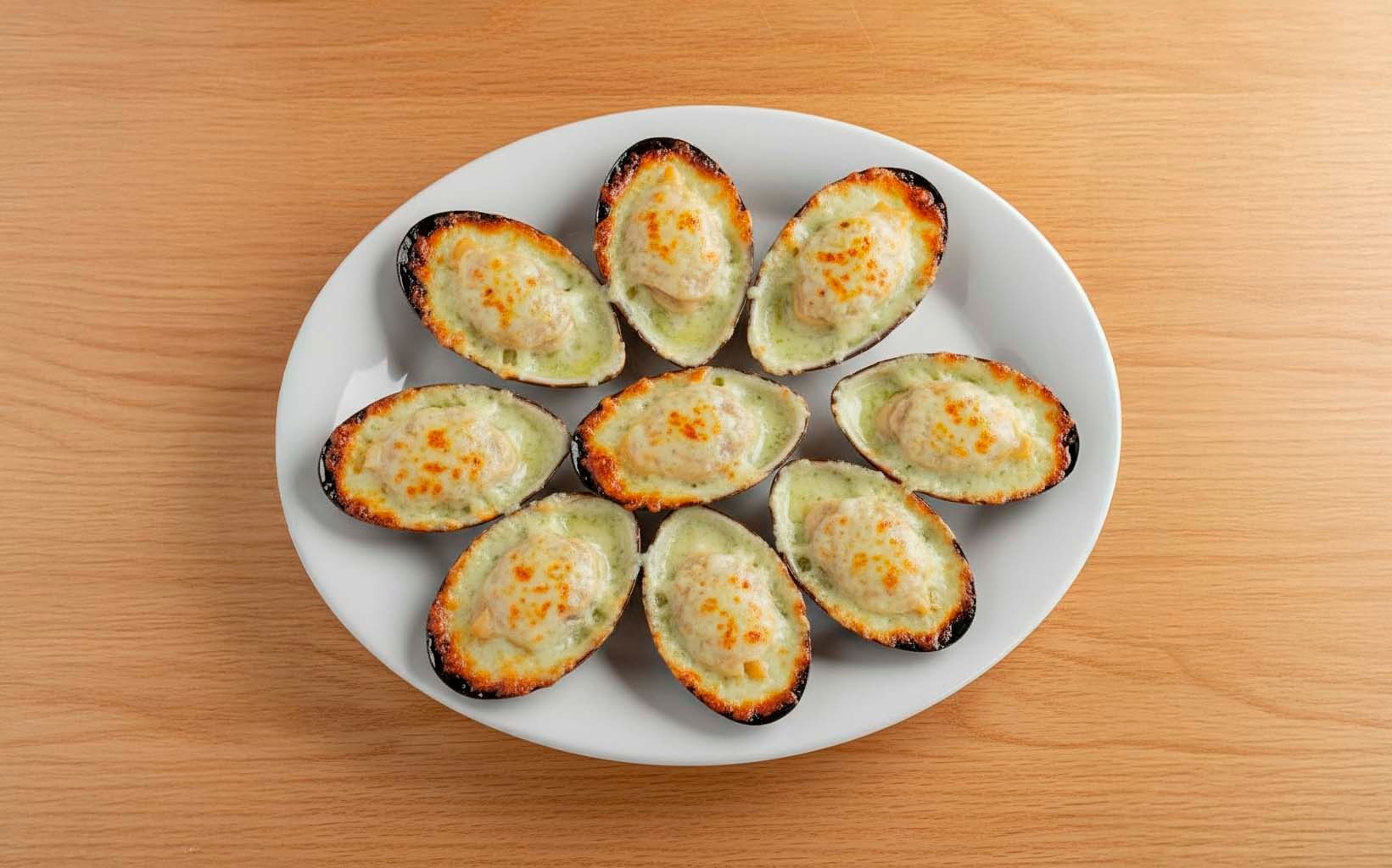 Machas a la Parmesana