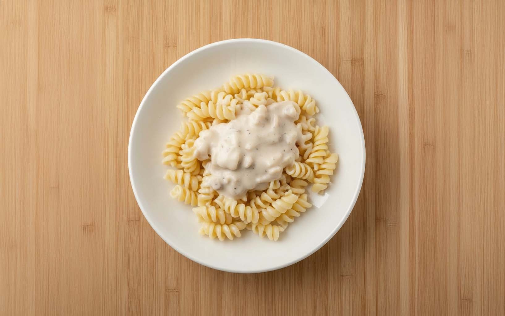 Pasta en Salsa Bechamel