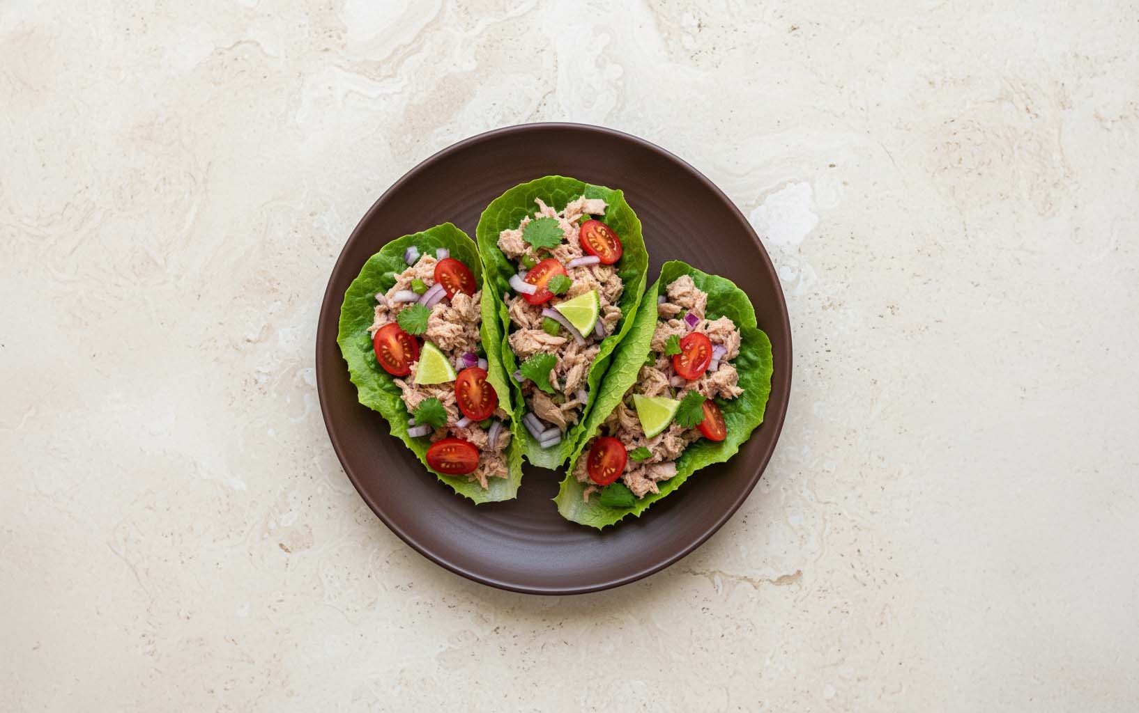 Tacos de Atún en Lechuga