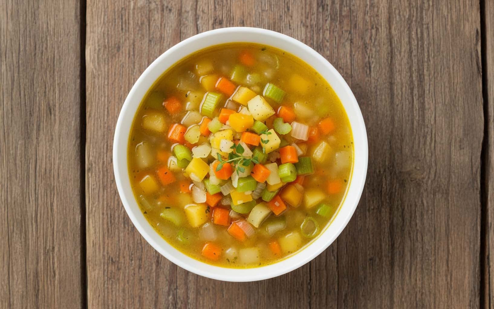 Sopa de Zapallo y Verduras