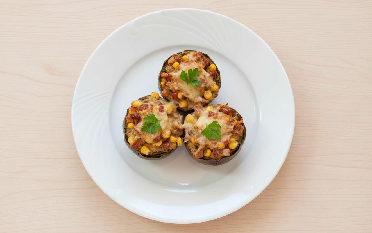 Corazones de Alcachofa Gratinados