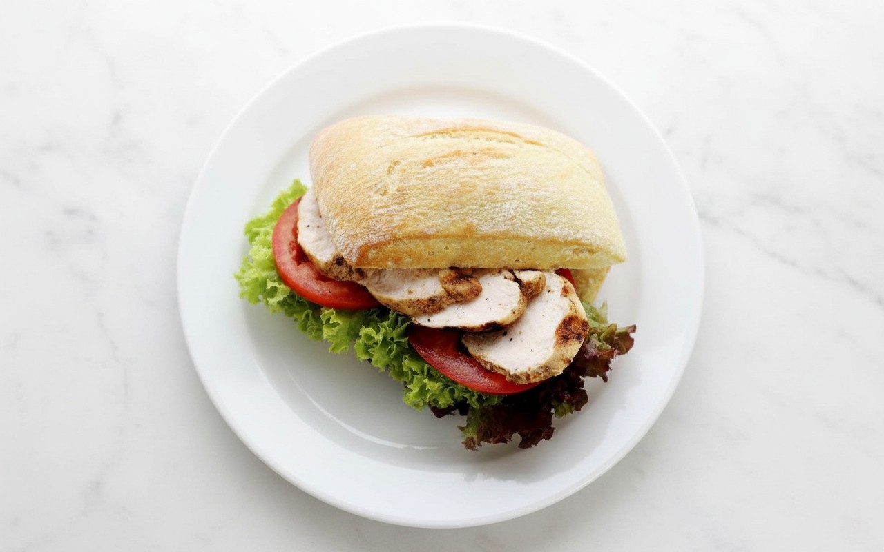 Sándwich con Pavo al Grill