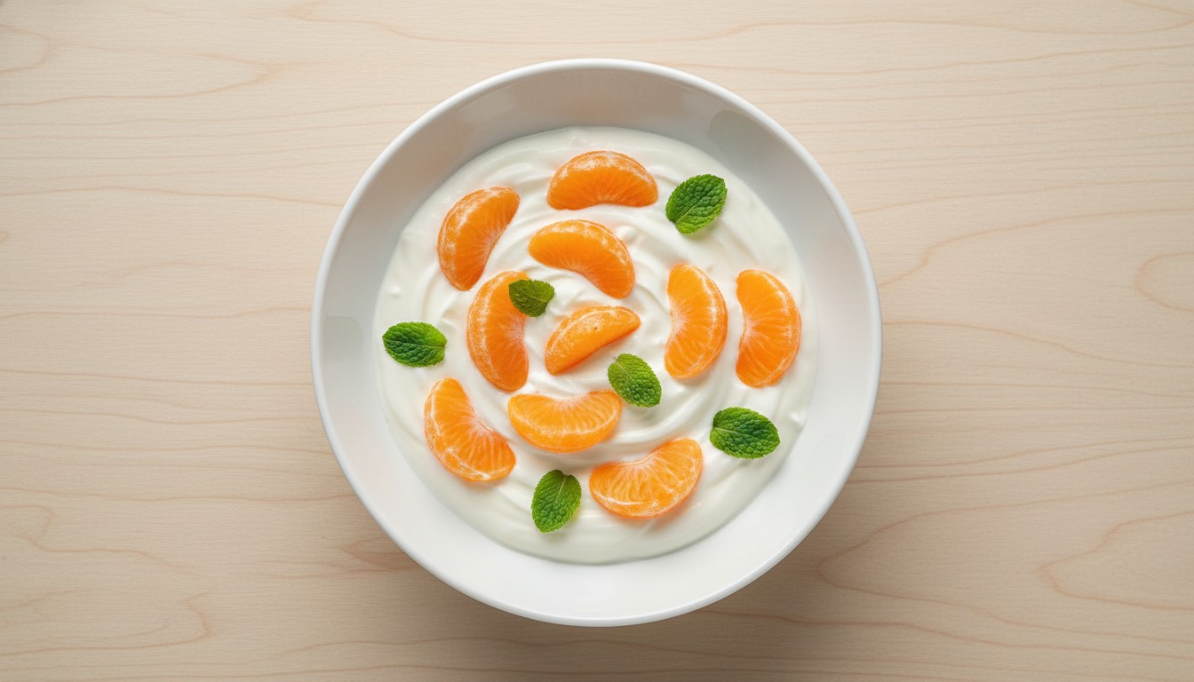 Yogurt con Mandarina