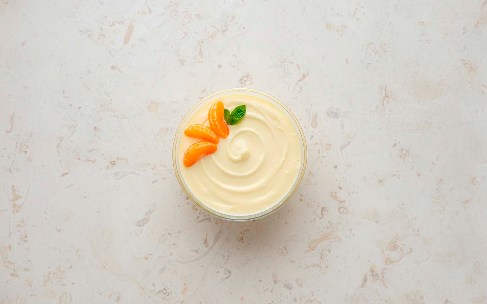 Crema Pastelera Proteica con Mandarina