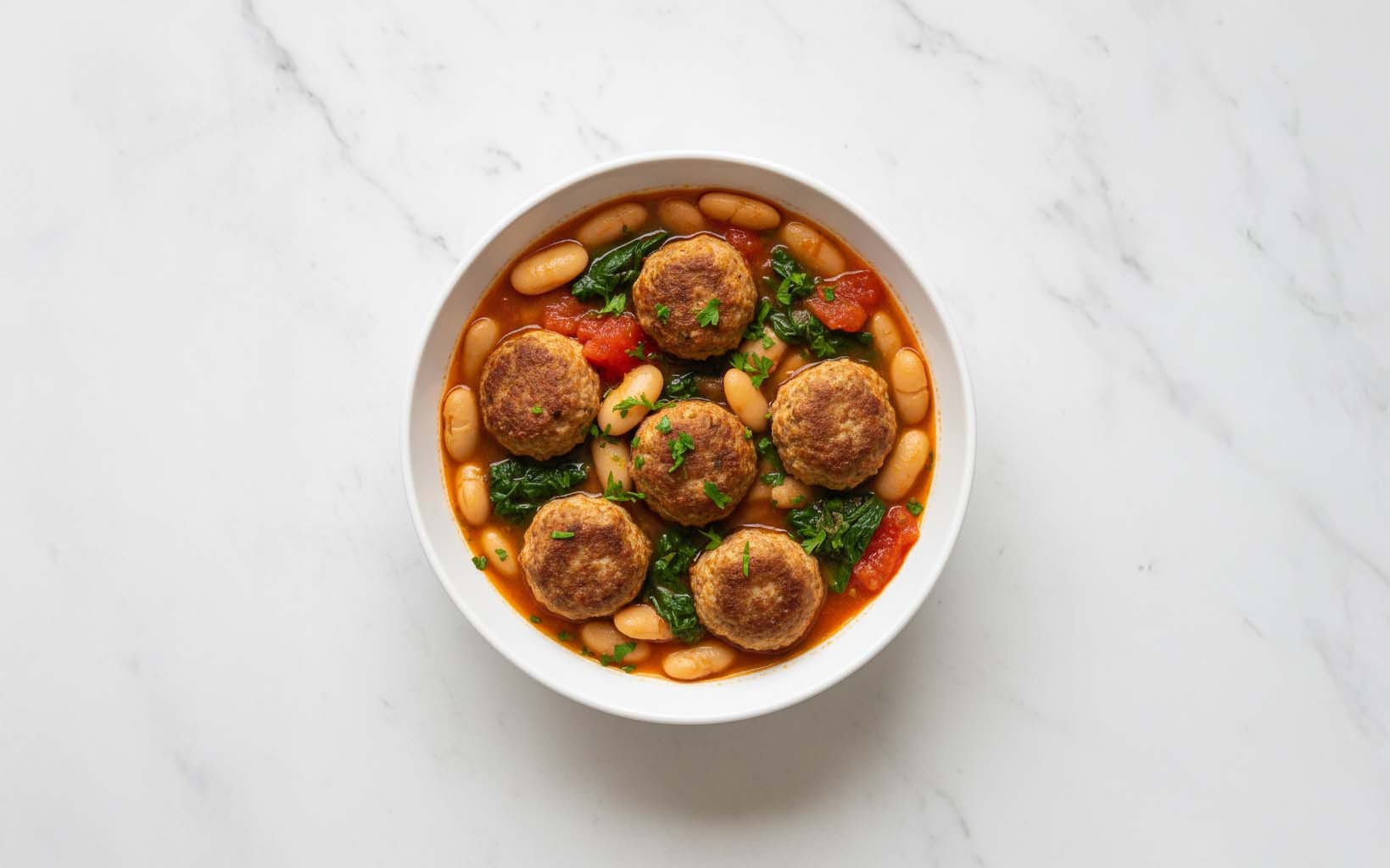 Albóndigas con Guiso de Pallares