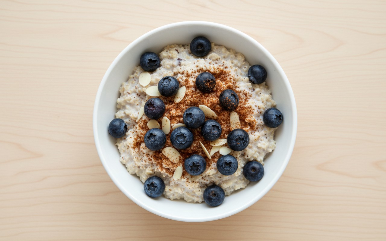 Avena con Quinua, Arándanos y Almendras
