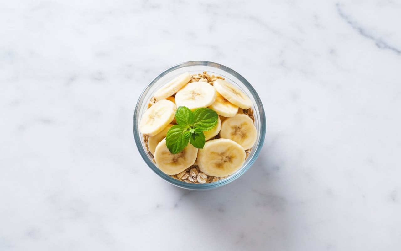 Pudín de Chía con Plátano y Avena