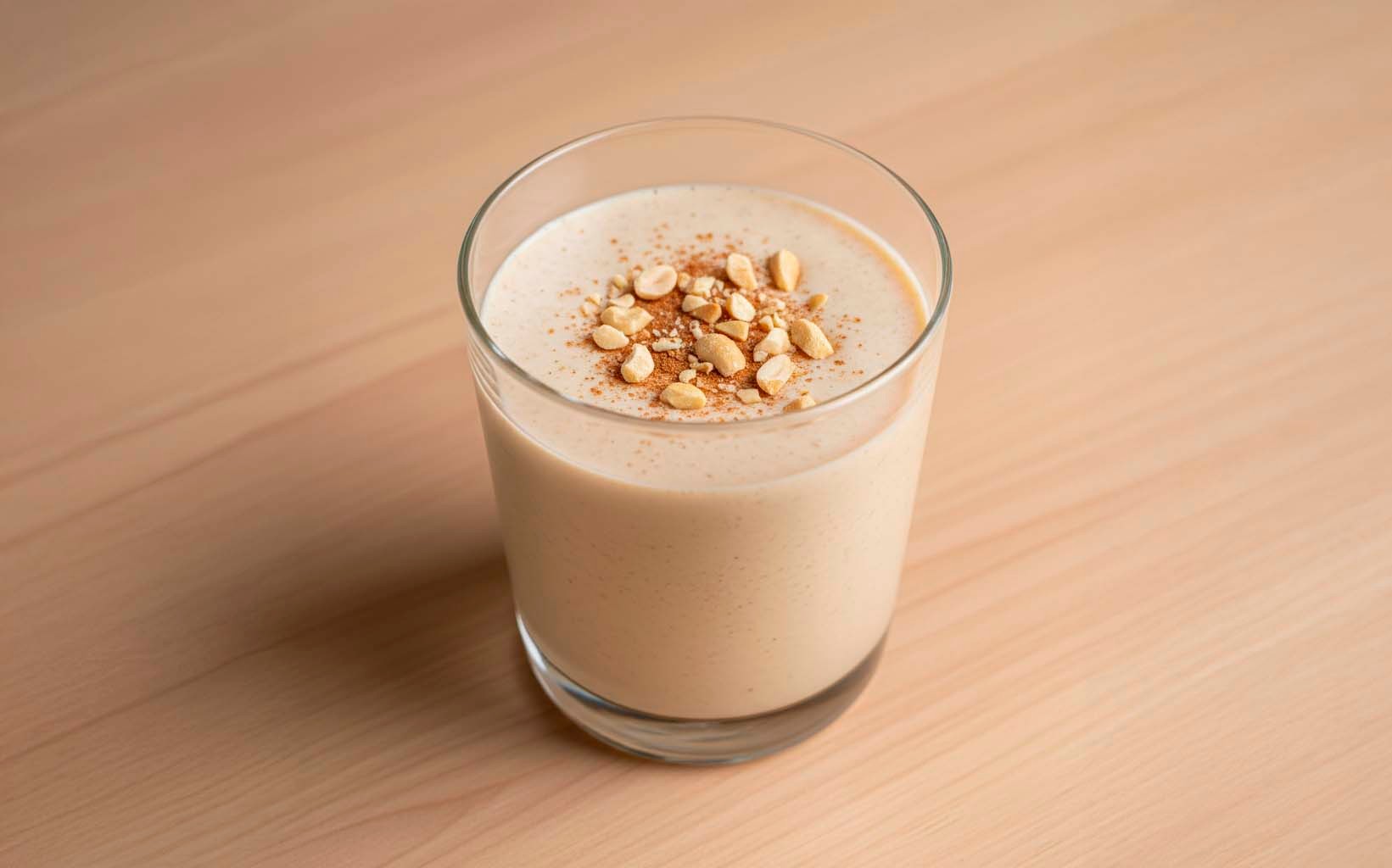 Batido Proteico de Plátano, Avena, Maní y Bebida de Soya