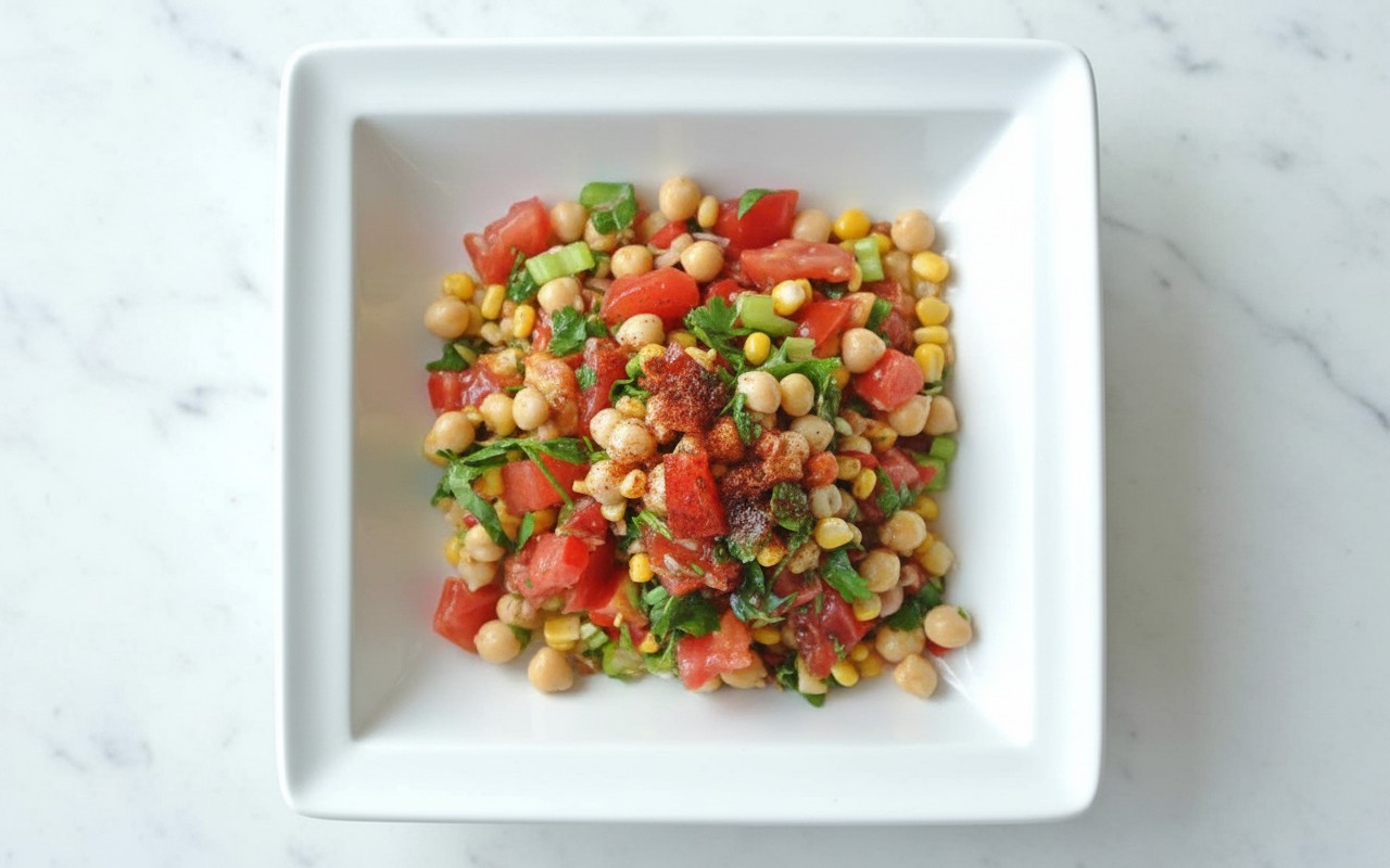 Ensalada de Garbanzos con Choclo