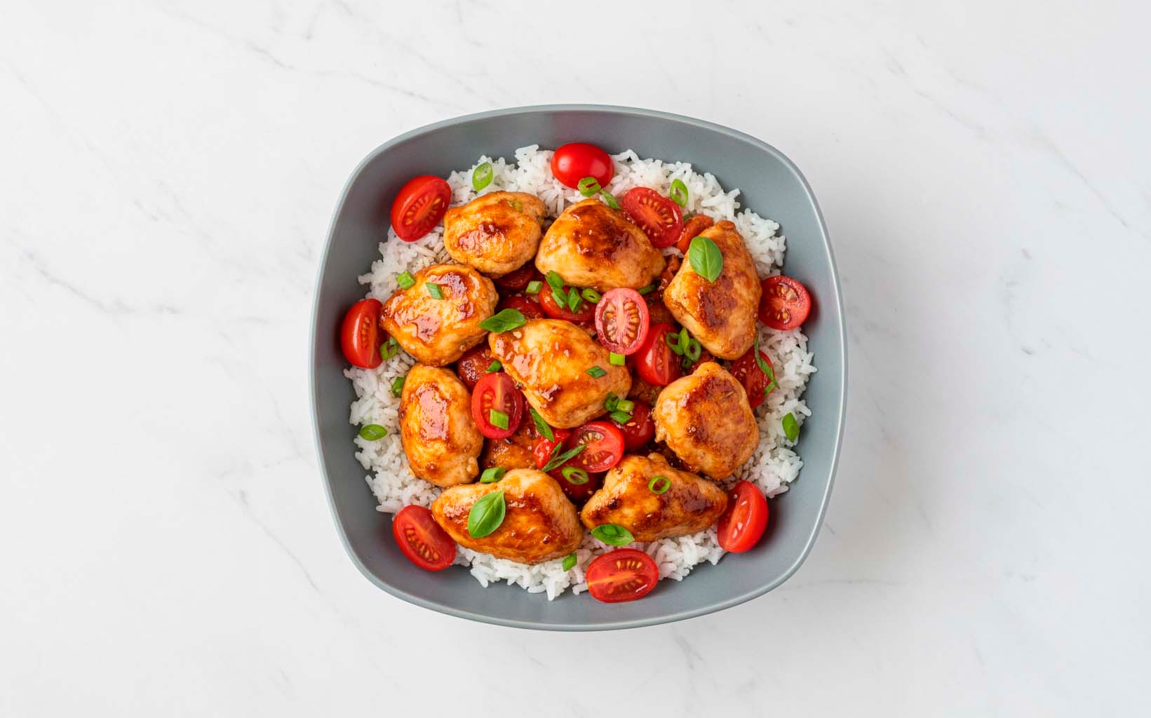 Pollo con Tomate y Arroz