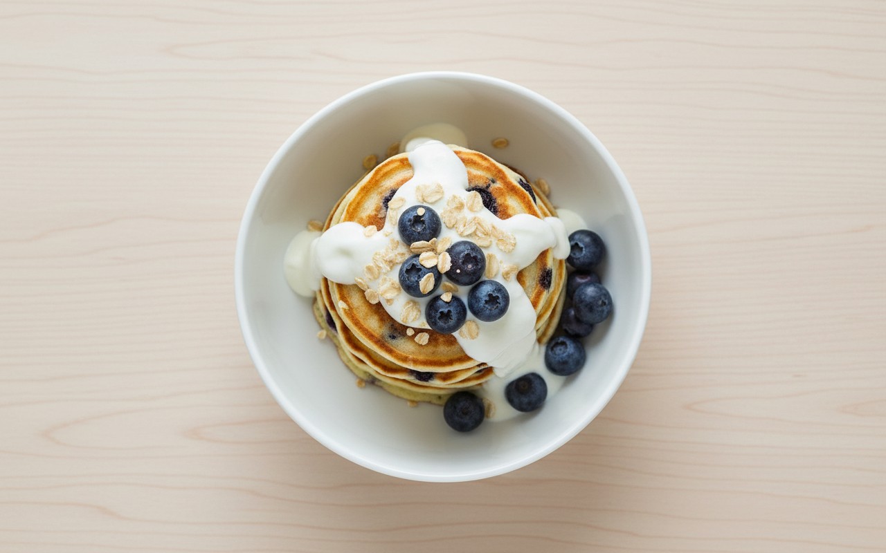Tortitas de Yogurt con Arándanos