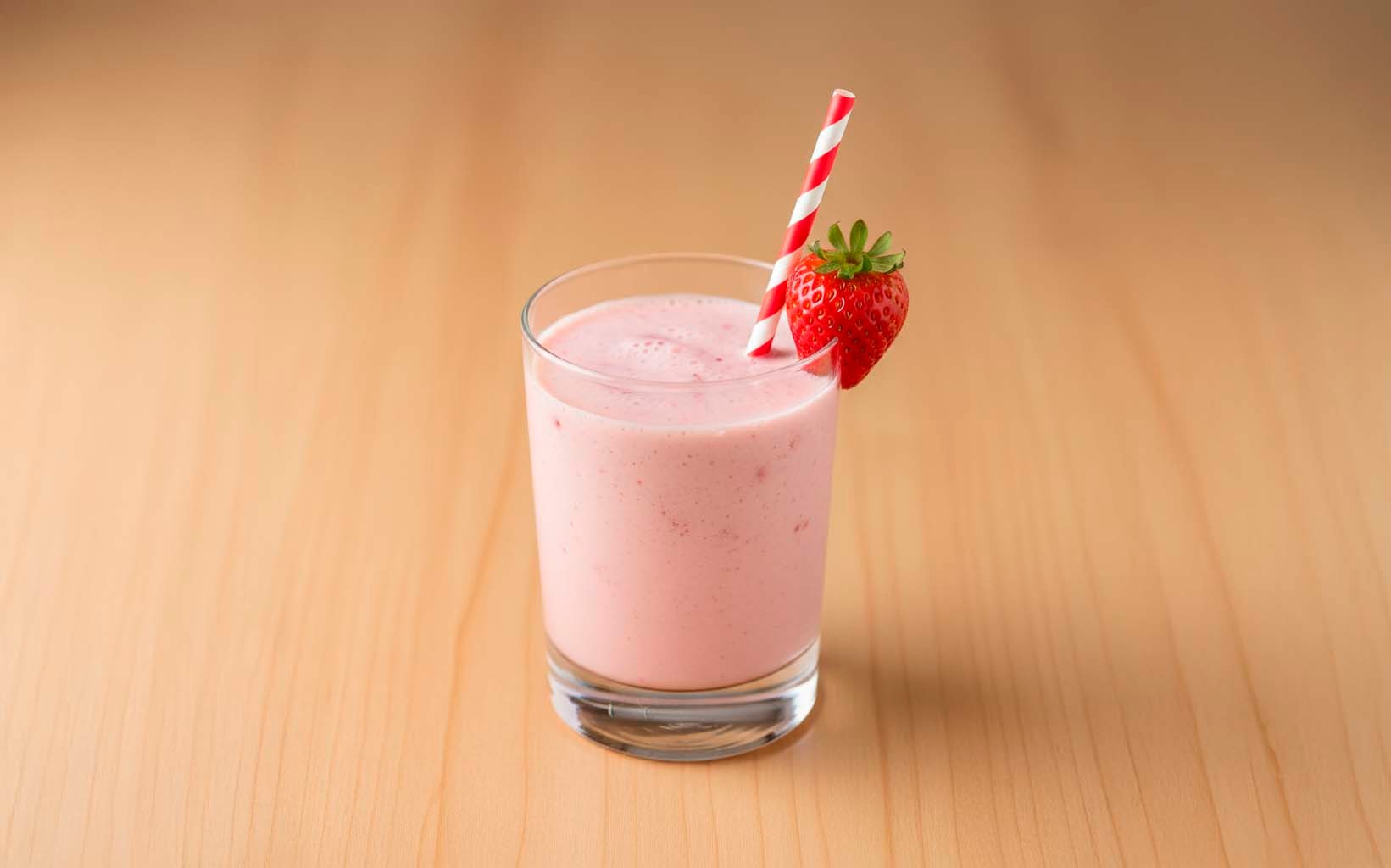 Batido de Fresas con Proteína en Polvo
