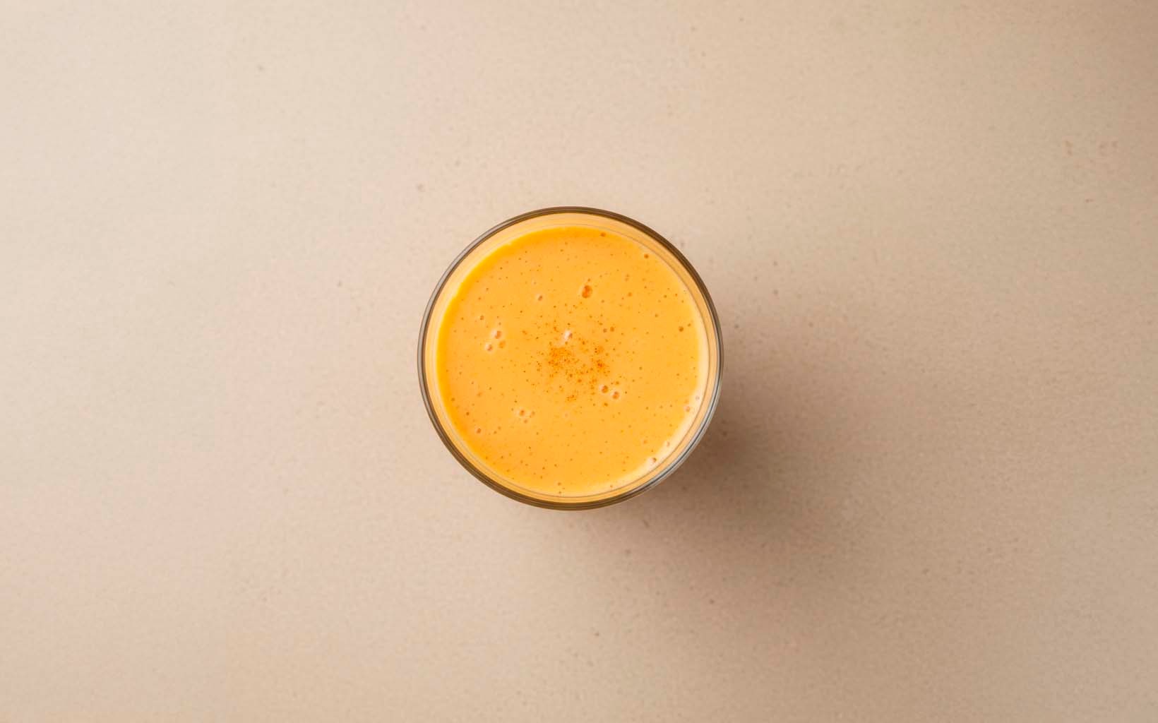 Smoothie de Zanahoria con Bebida de Soya
