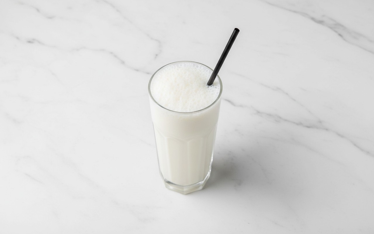 Healthy Vanilla Milkshake