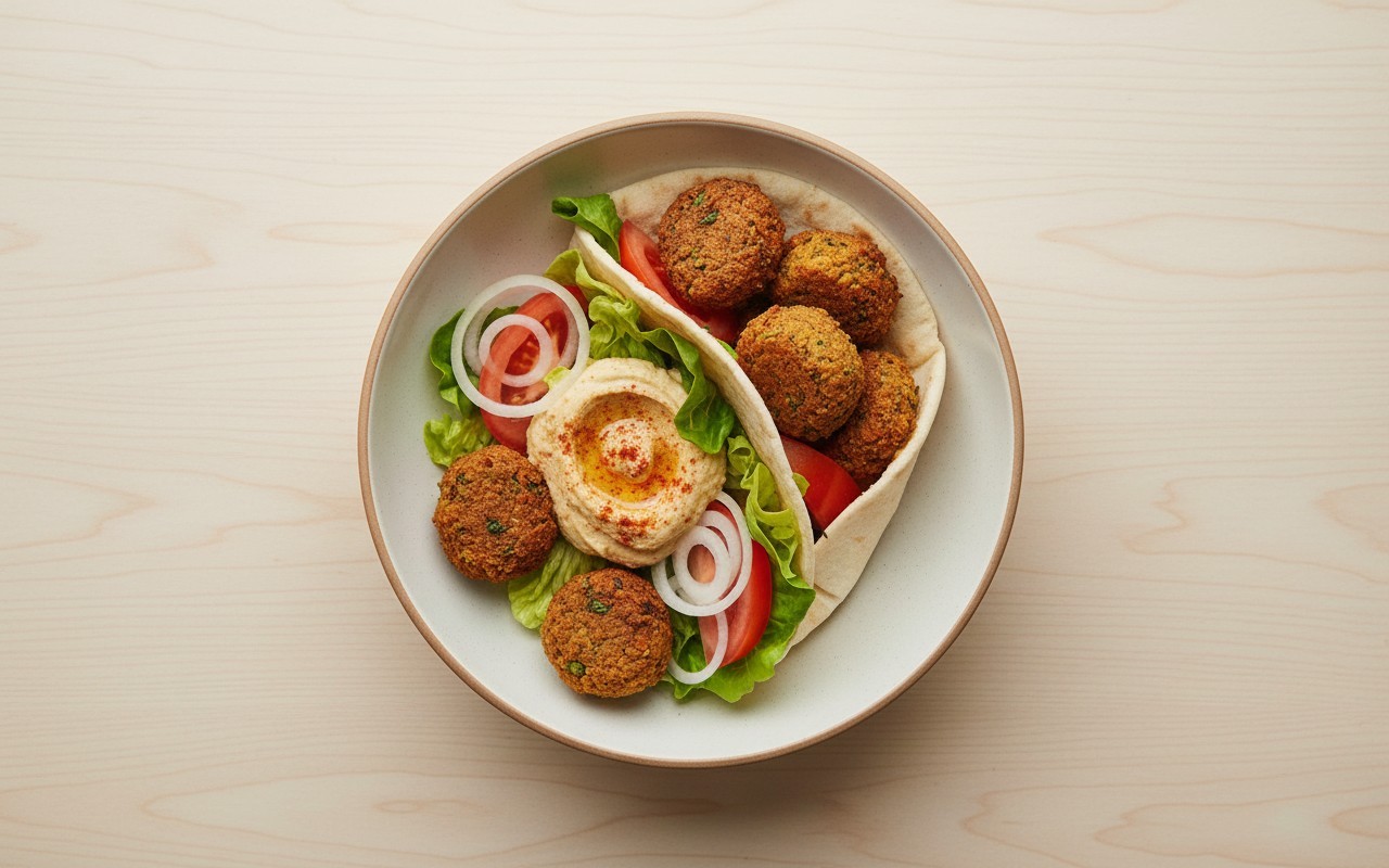 Falafel Pita Sandwich