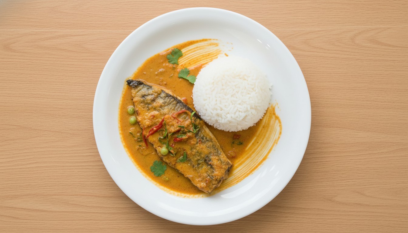 Rice And Fish Curry Protein