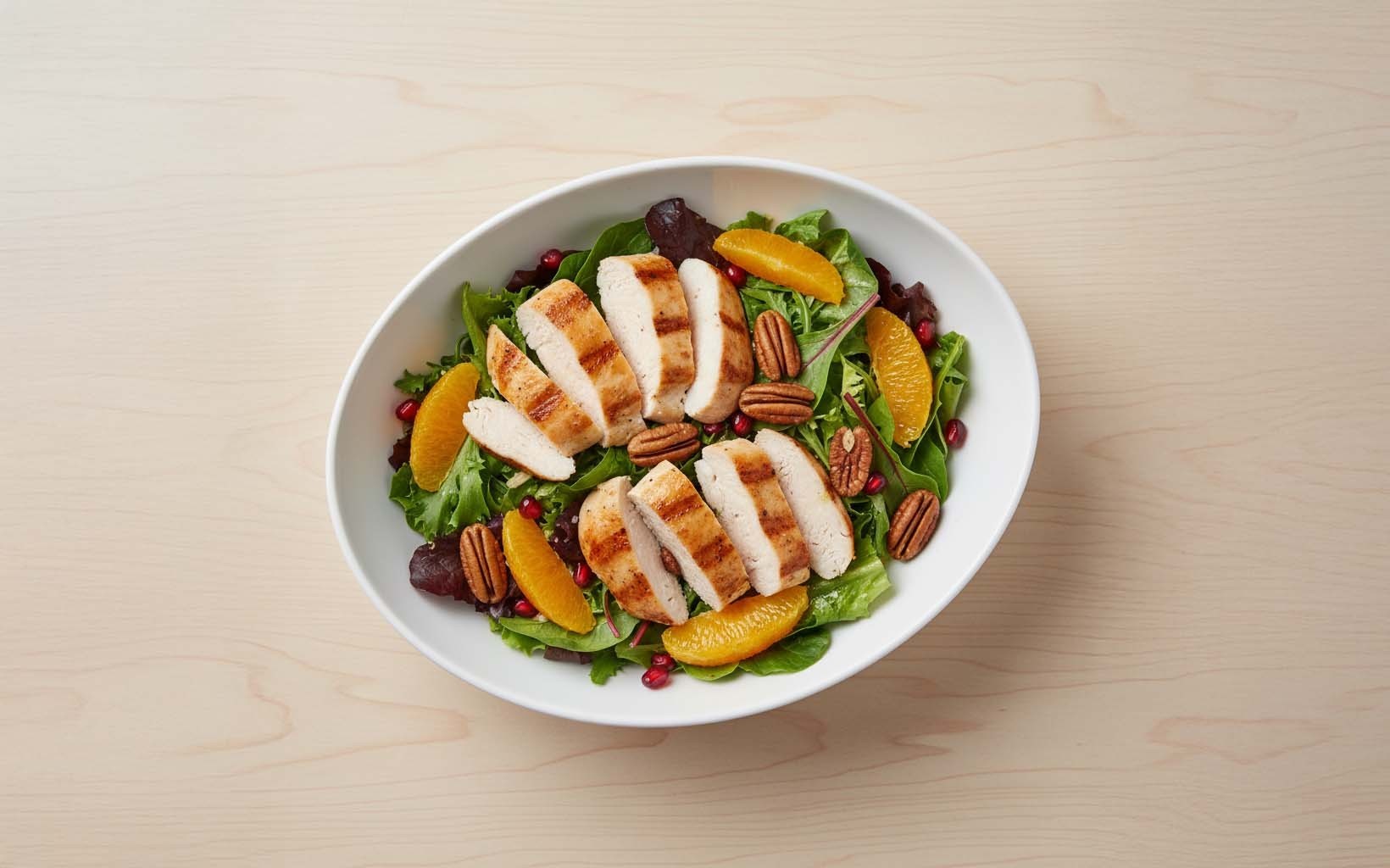 Chicken, Orange and Pecan Salad