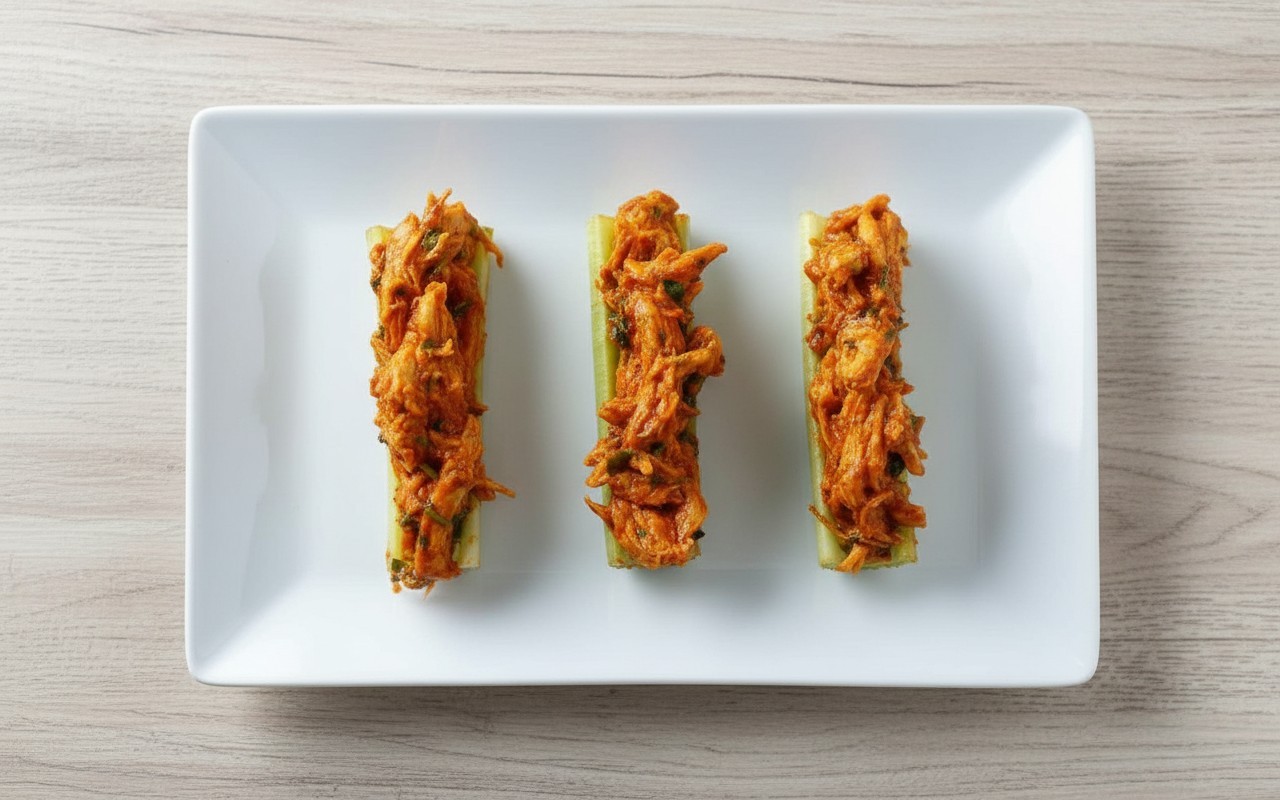 Chicken Stuffed Celery