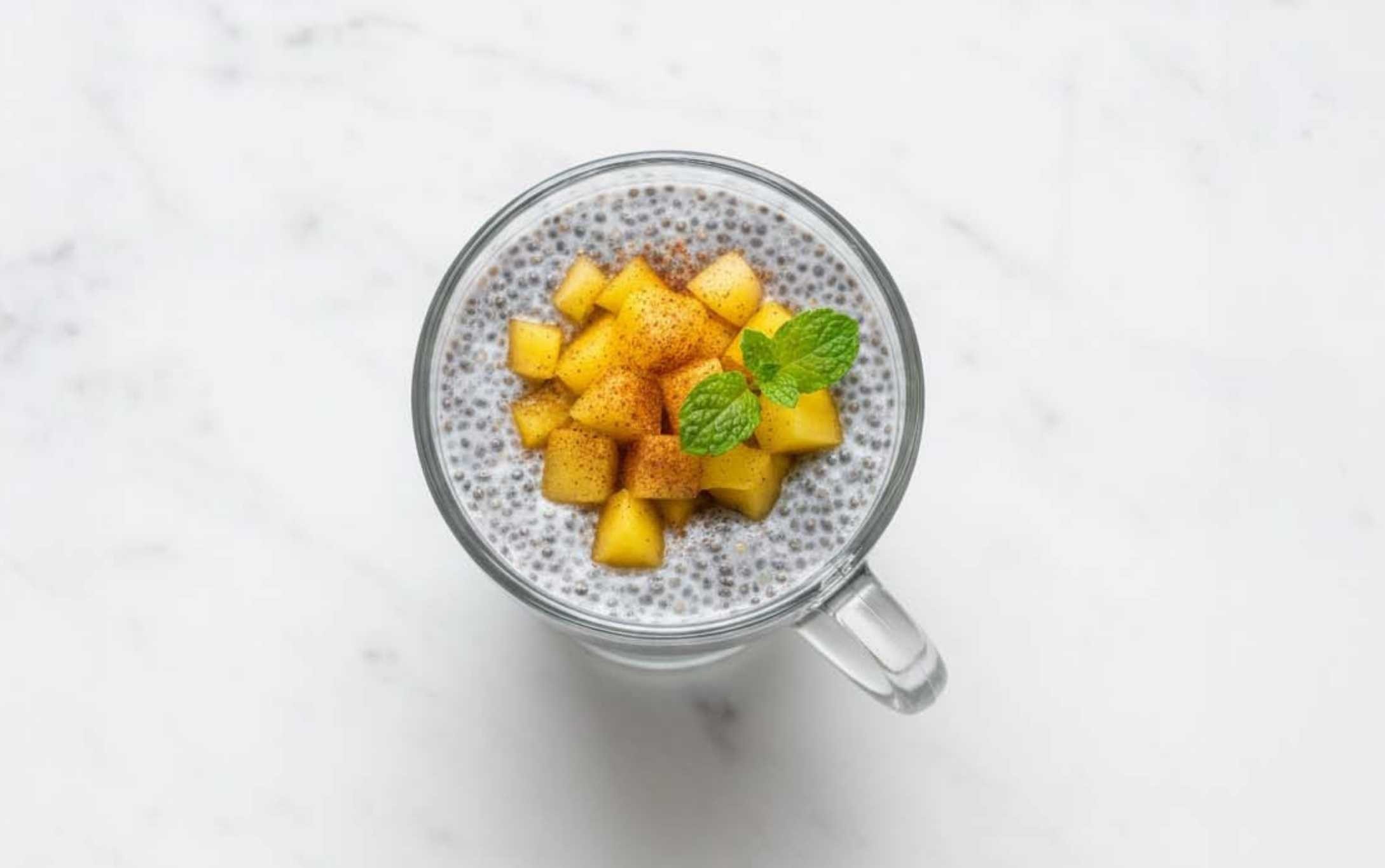 Cinnamon Pear Chia Pudding