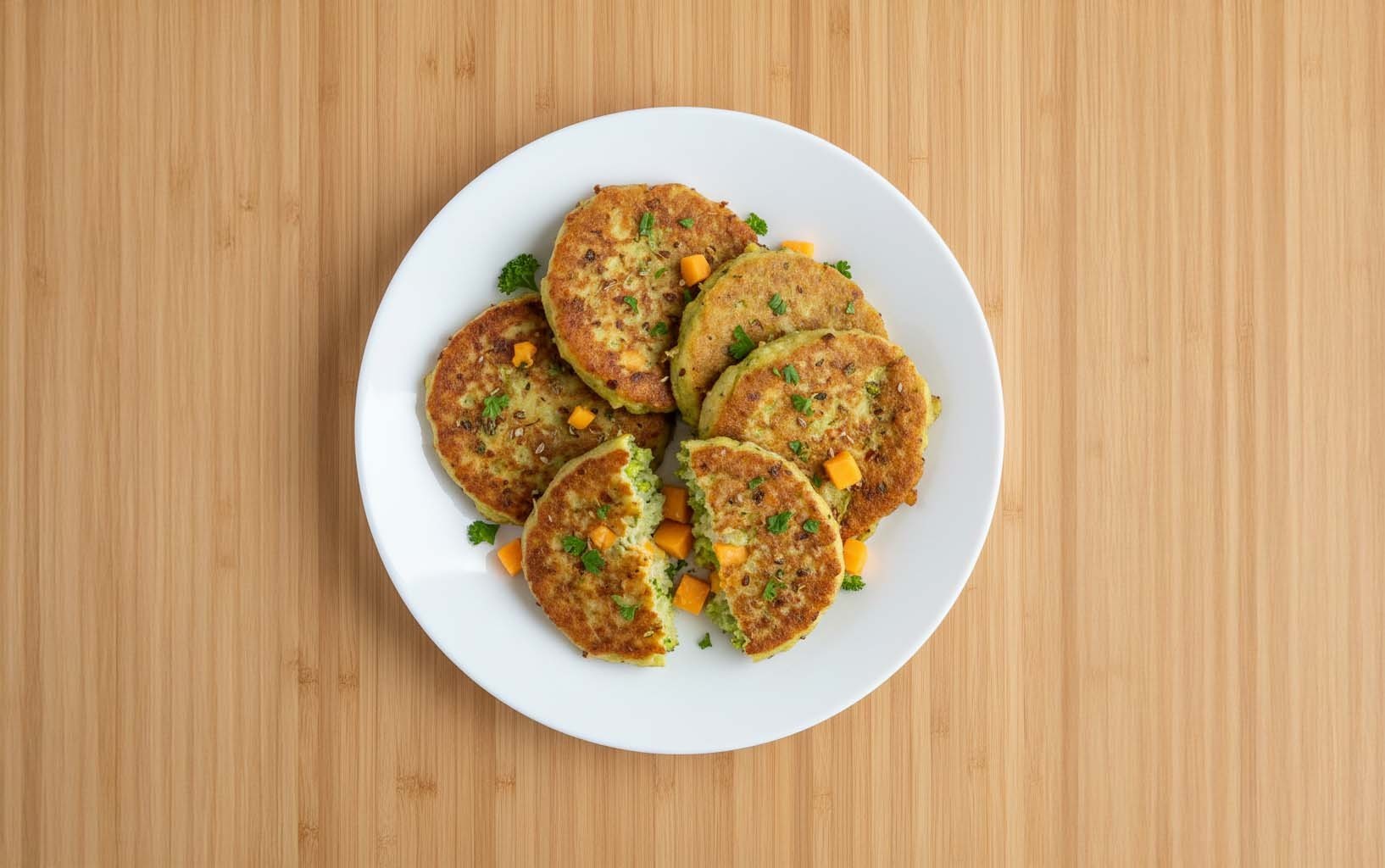 Broccoli and Cheese Fritter