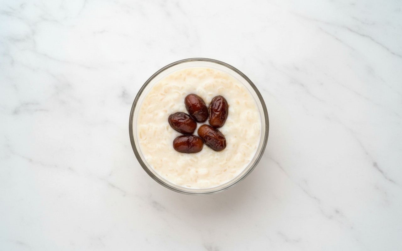 Rice Pudding with Dates